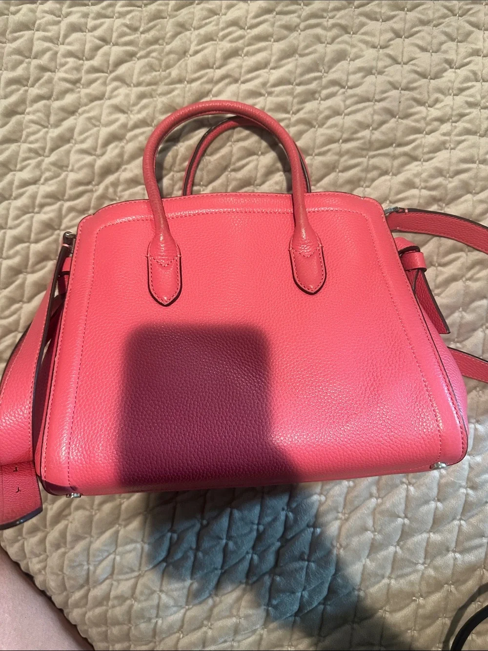 kate spade compact pebbled